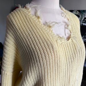 Sexy off the shoulder cozy hug sweater. Sunshine in a sweater honestly